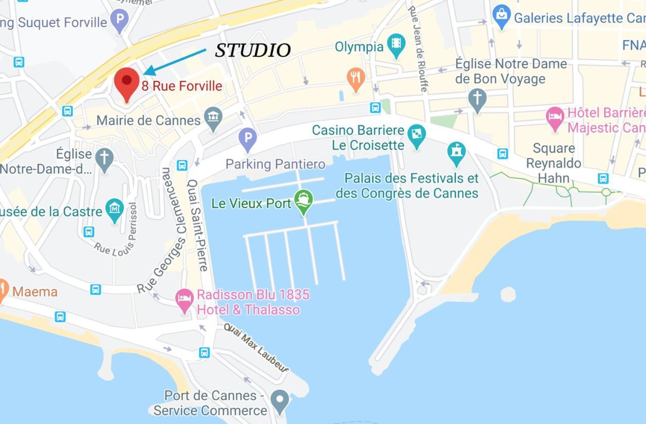 Studi'O Soleil Leilighet Cannes Eksteriør bilde